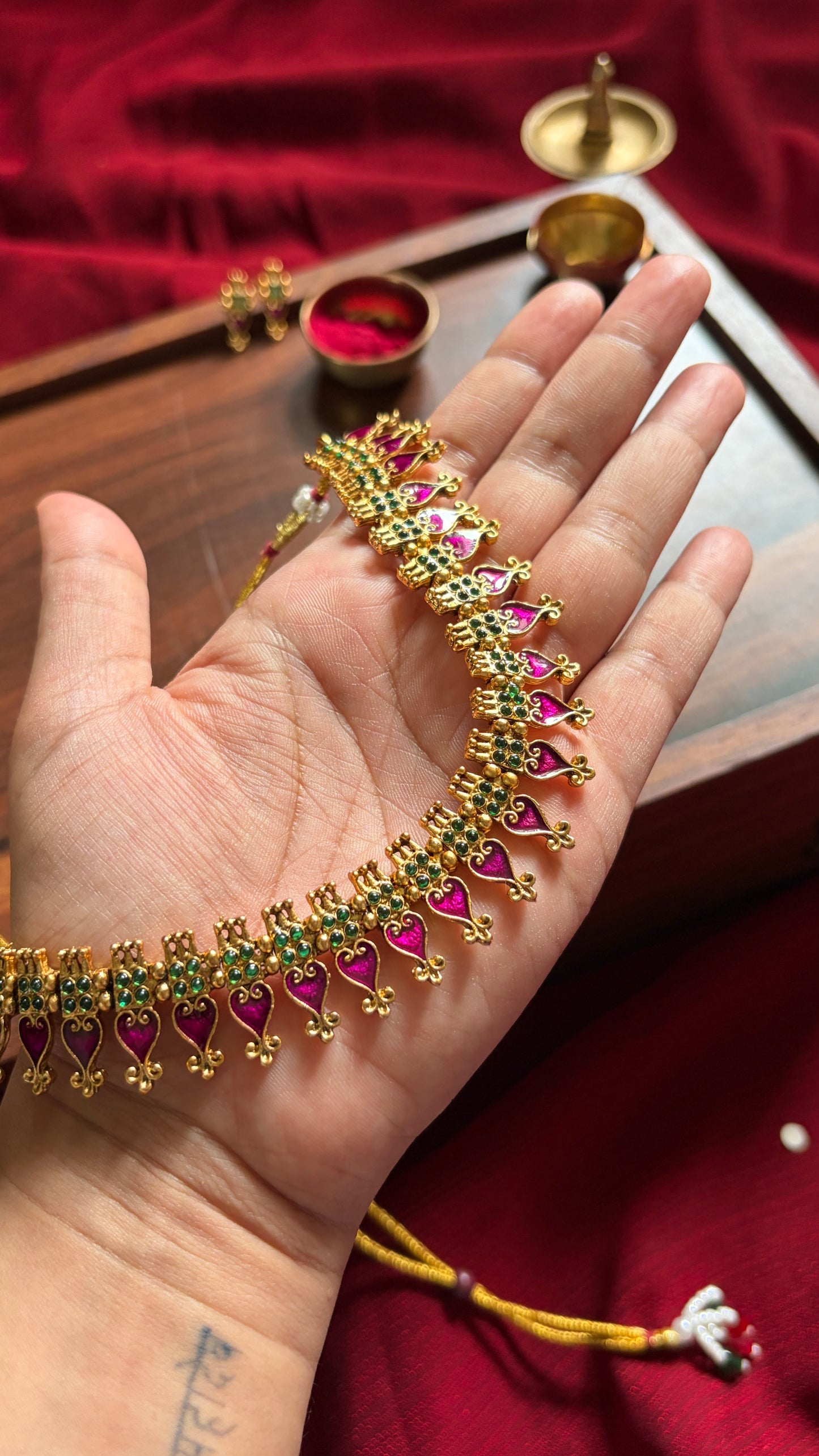 Pink Palakka Maala
