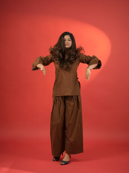 Brown Co-ord Set