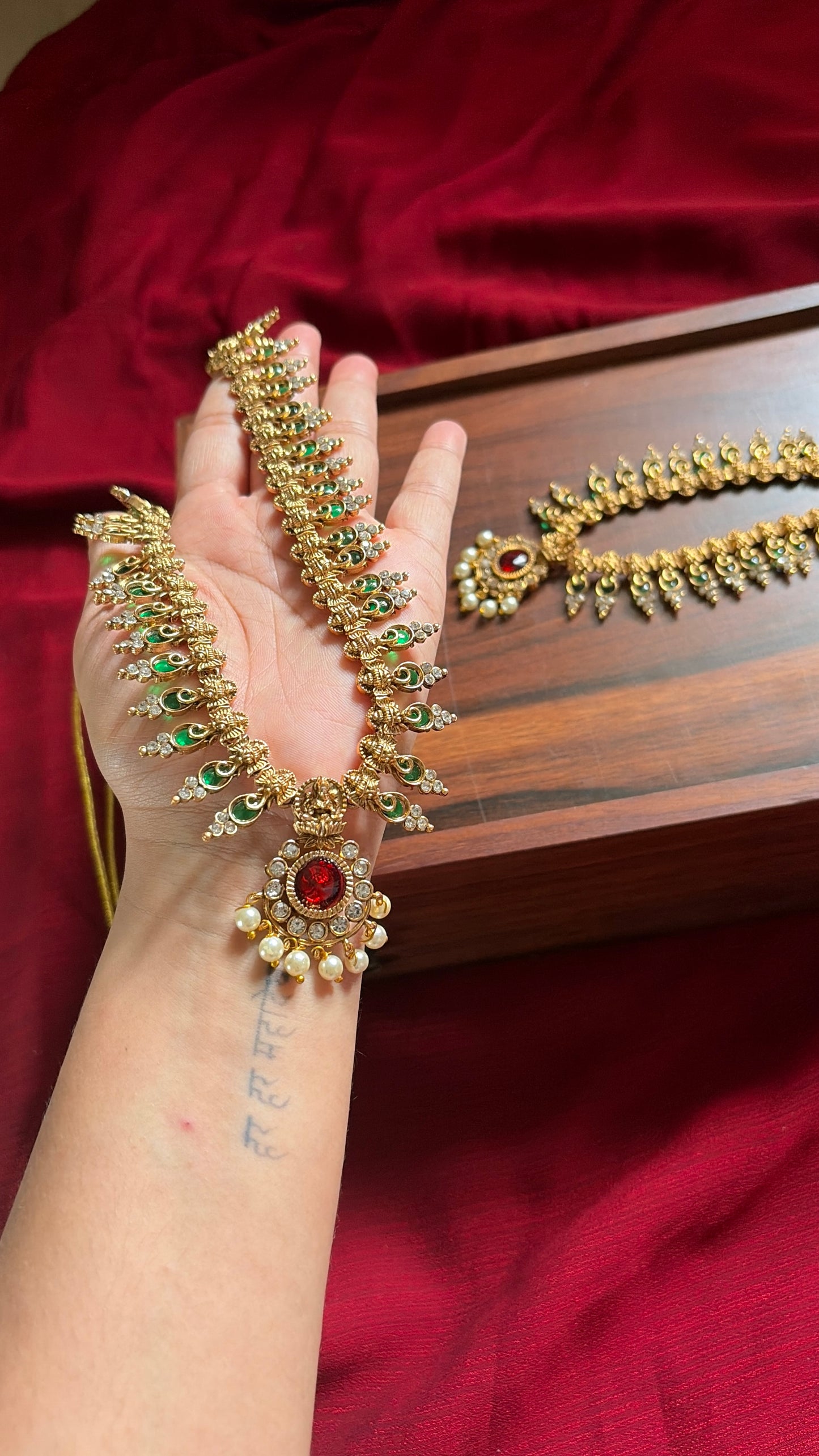 Bridal Palakka combo set