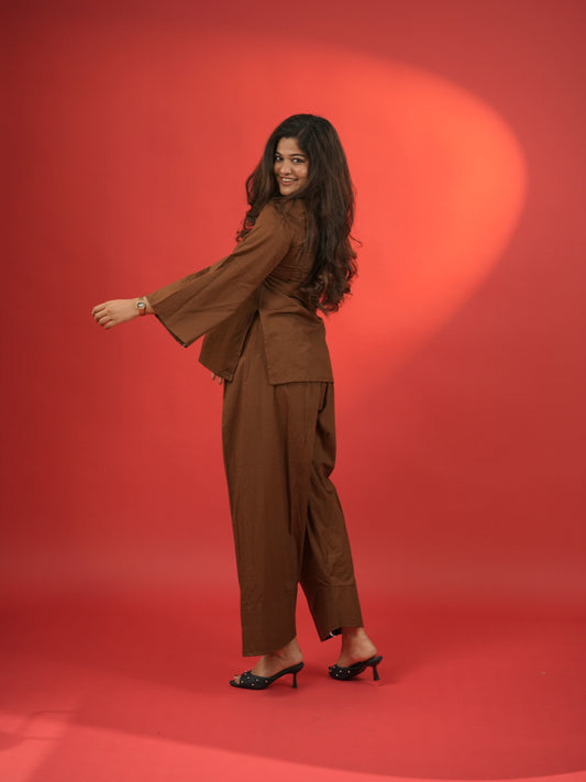 Brown Co-ord Set