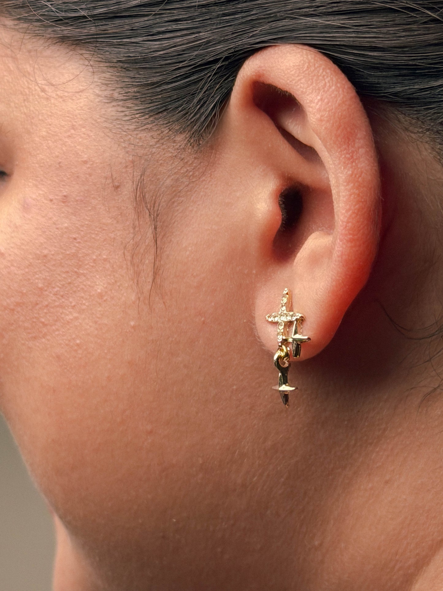 Shining Star Drop Earring