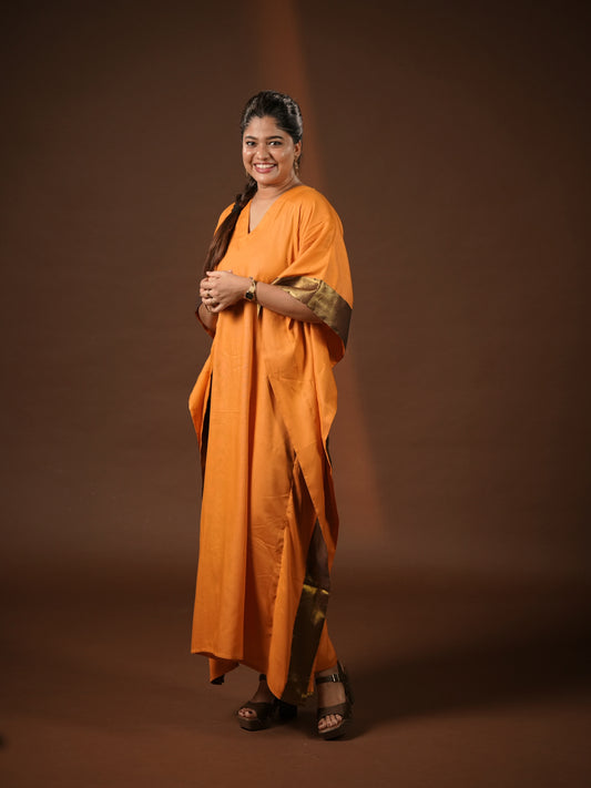 Ethnic Kaftan - Golden Yellow