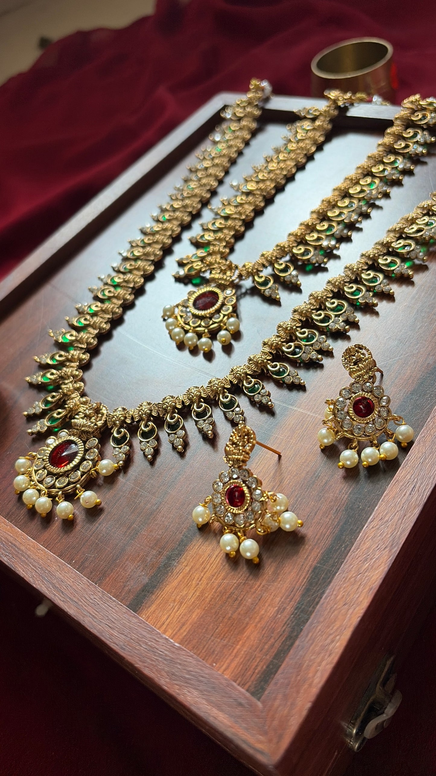 Bridal Palakka combo set