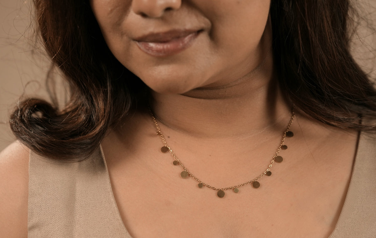 Shimmer Drop Necklace