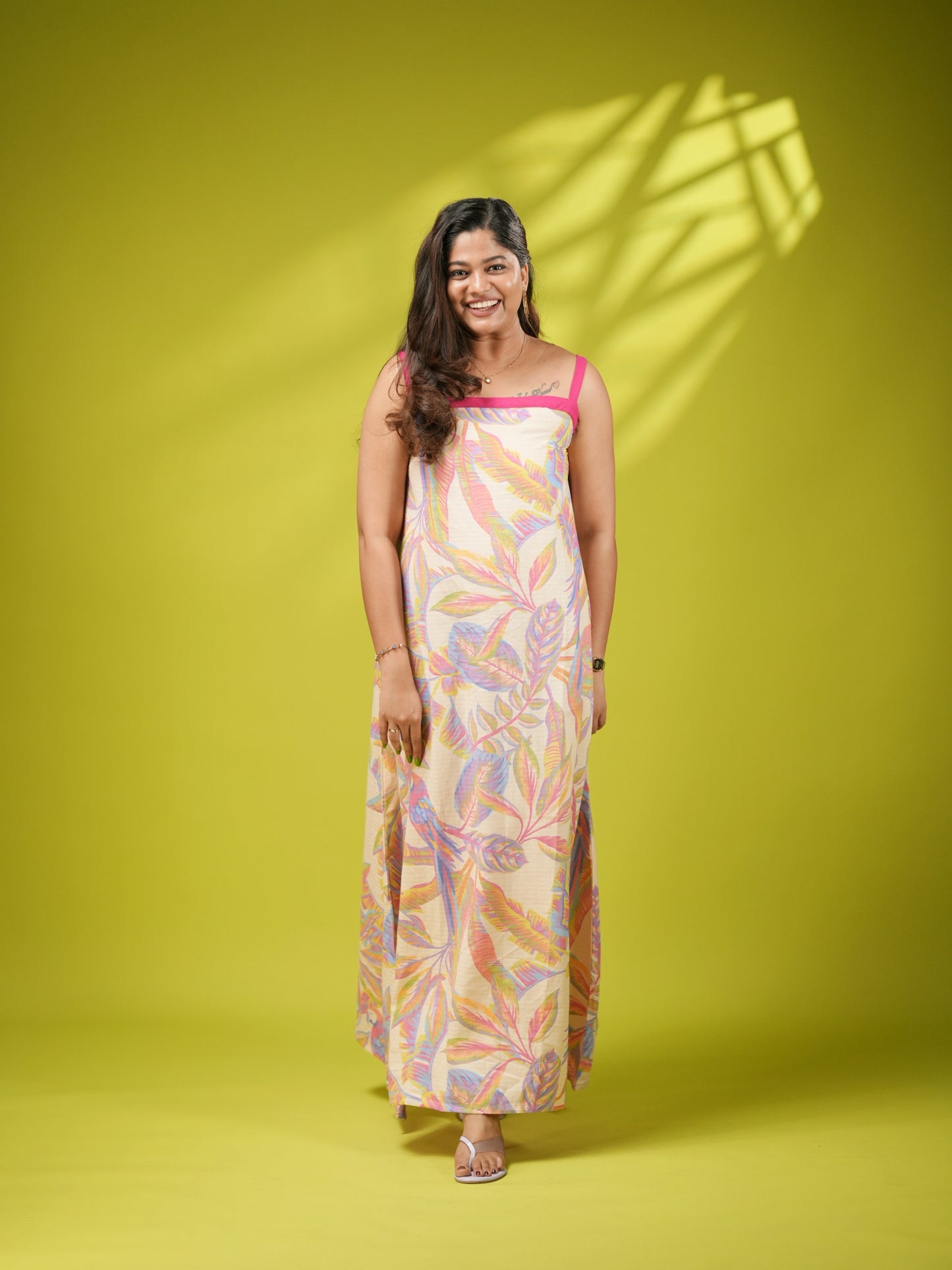 Pink & Pastel Maxi Dress