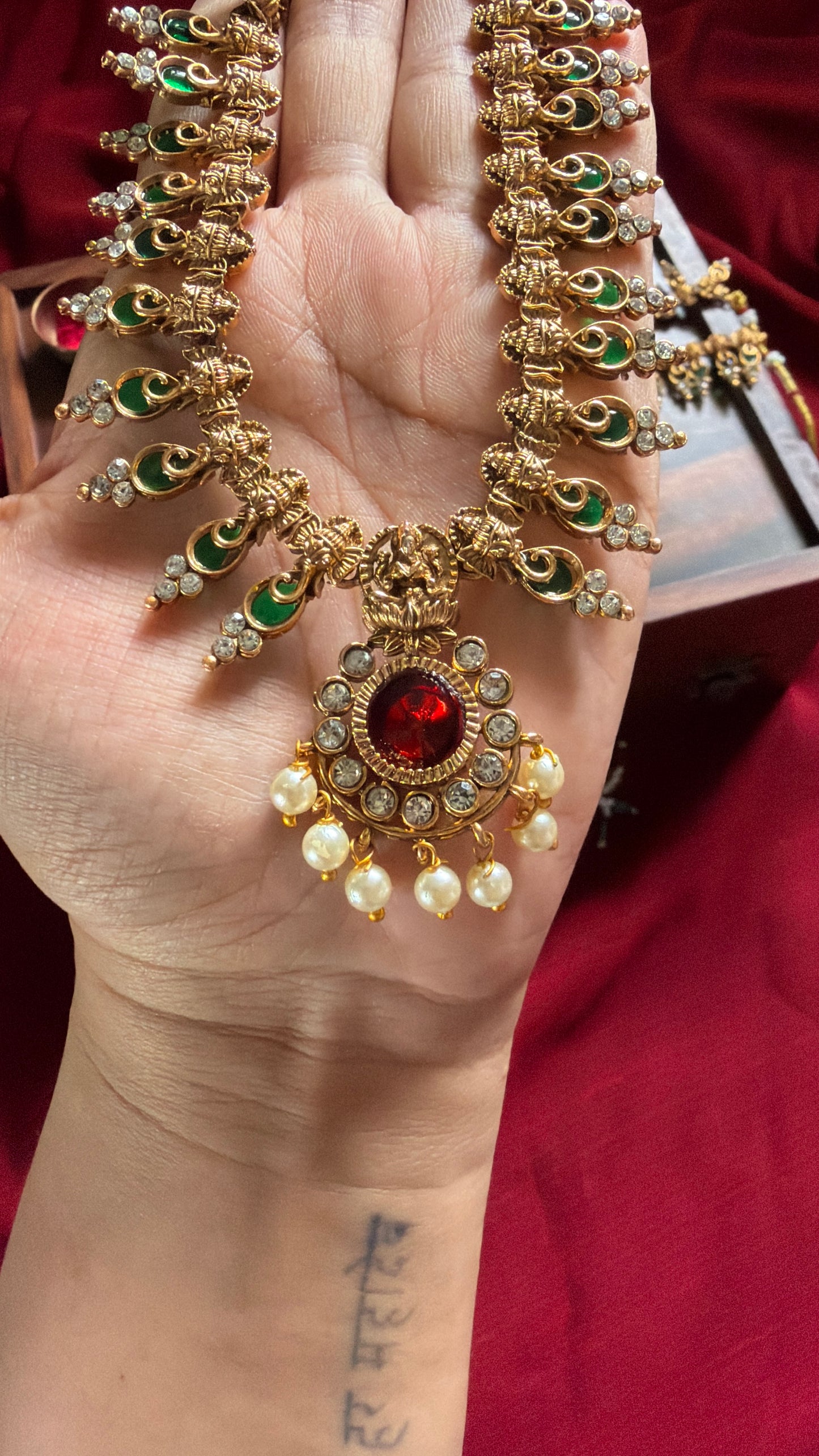 Bridal Palakka combo set