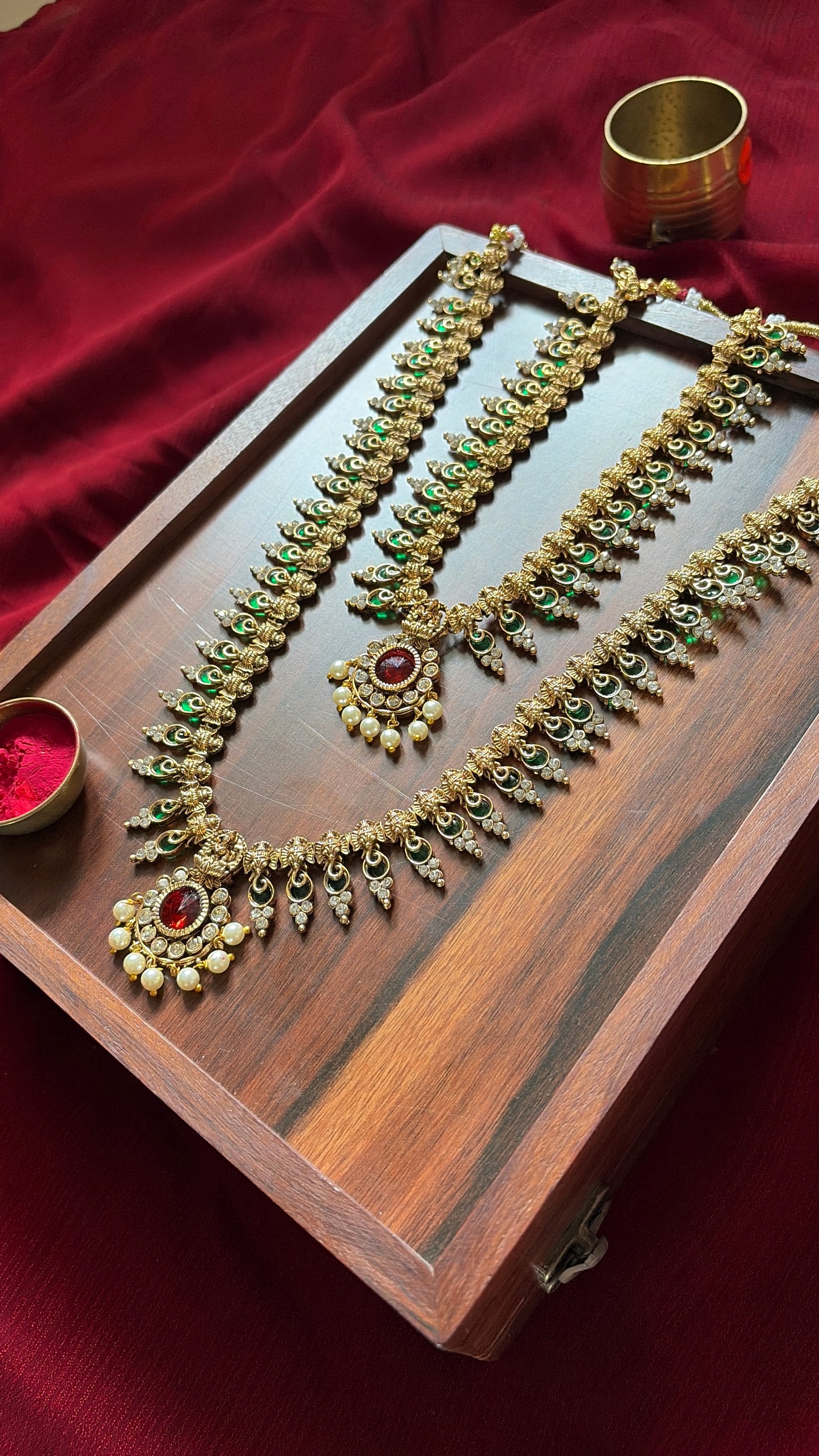 Bridal Palakka combo set