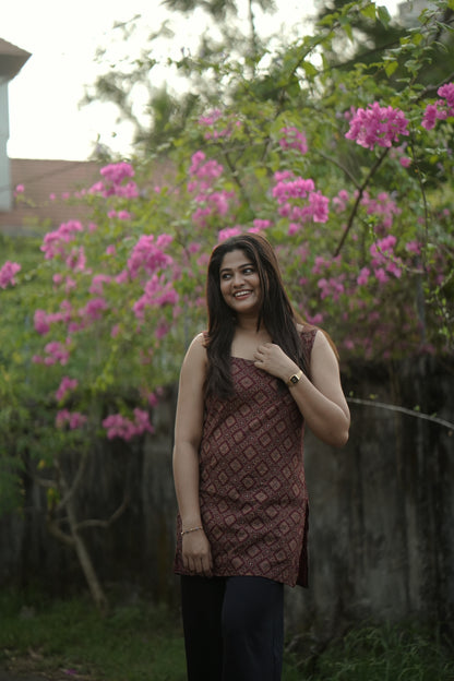 Summer Short Cotton Kurti