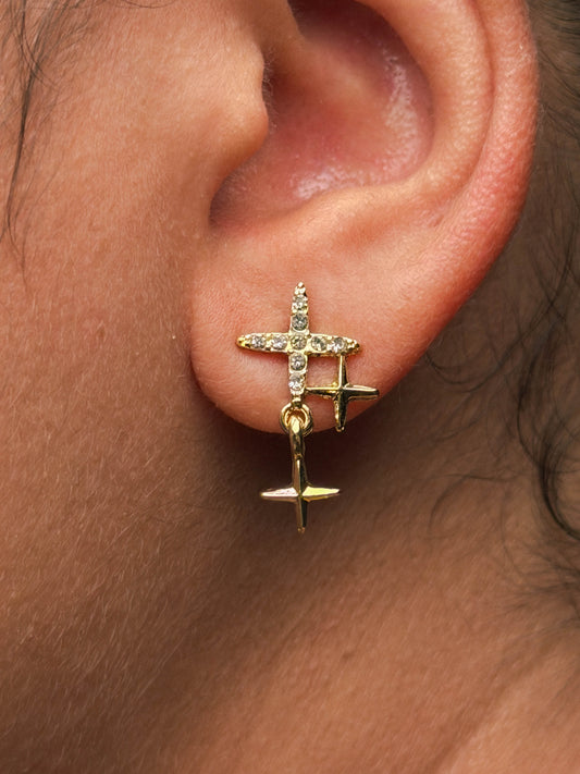 Shining Star Drop Earring