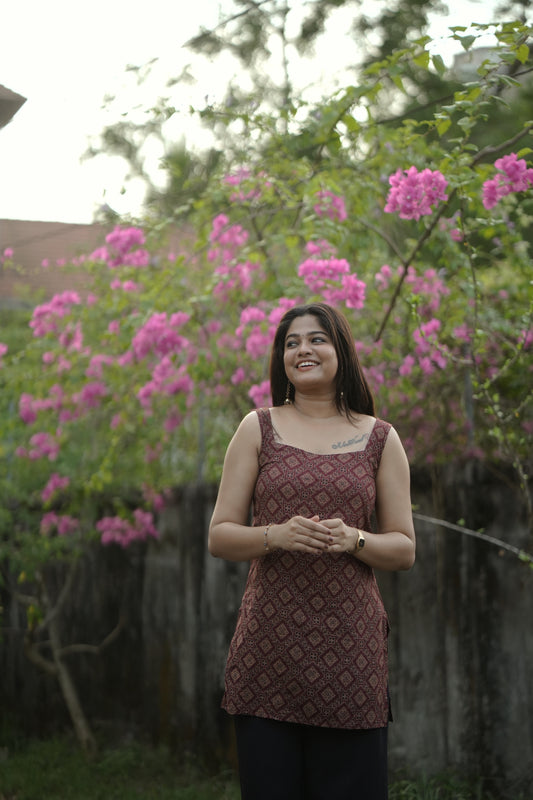 Summer Short Cotton Kurti