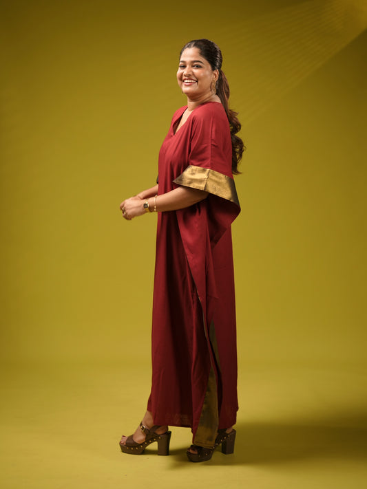 Ethnic Kaftan - Red