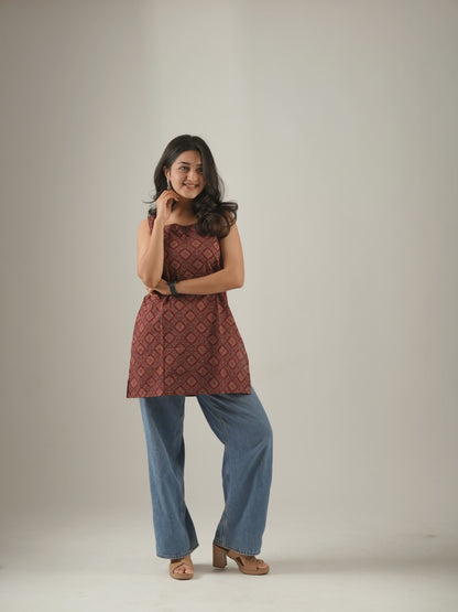 Summer Short Cotton Kurti