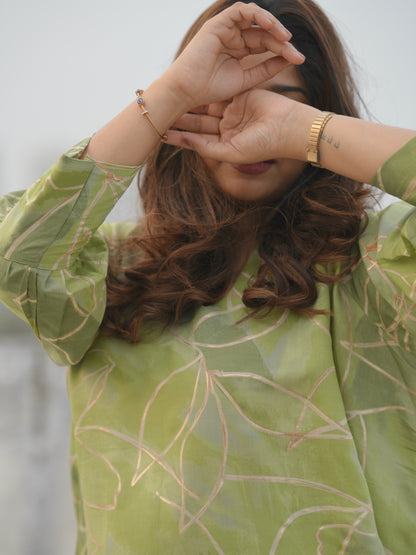 Green Oversized Dress